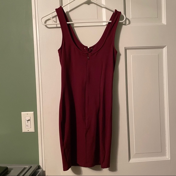 Lace Up Bodycon Dress - Picture 2 of 3